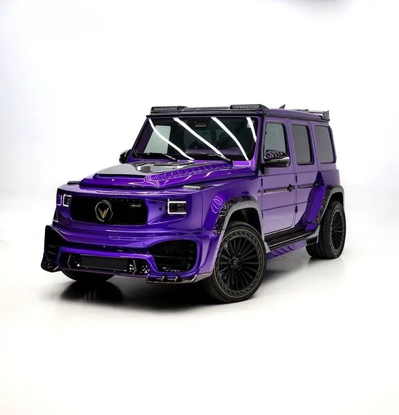 Mercedes-Benz G 63 AMG buy – SUV / Geländewagen in Lila|Metallic
