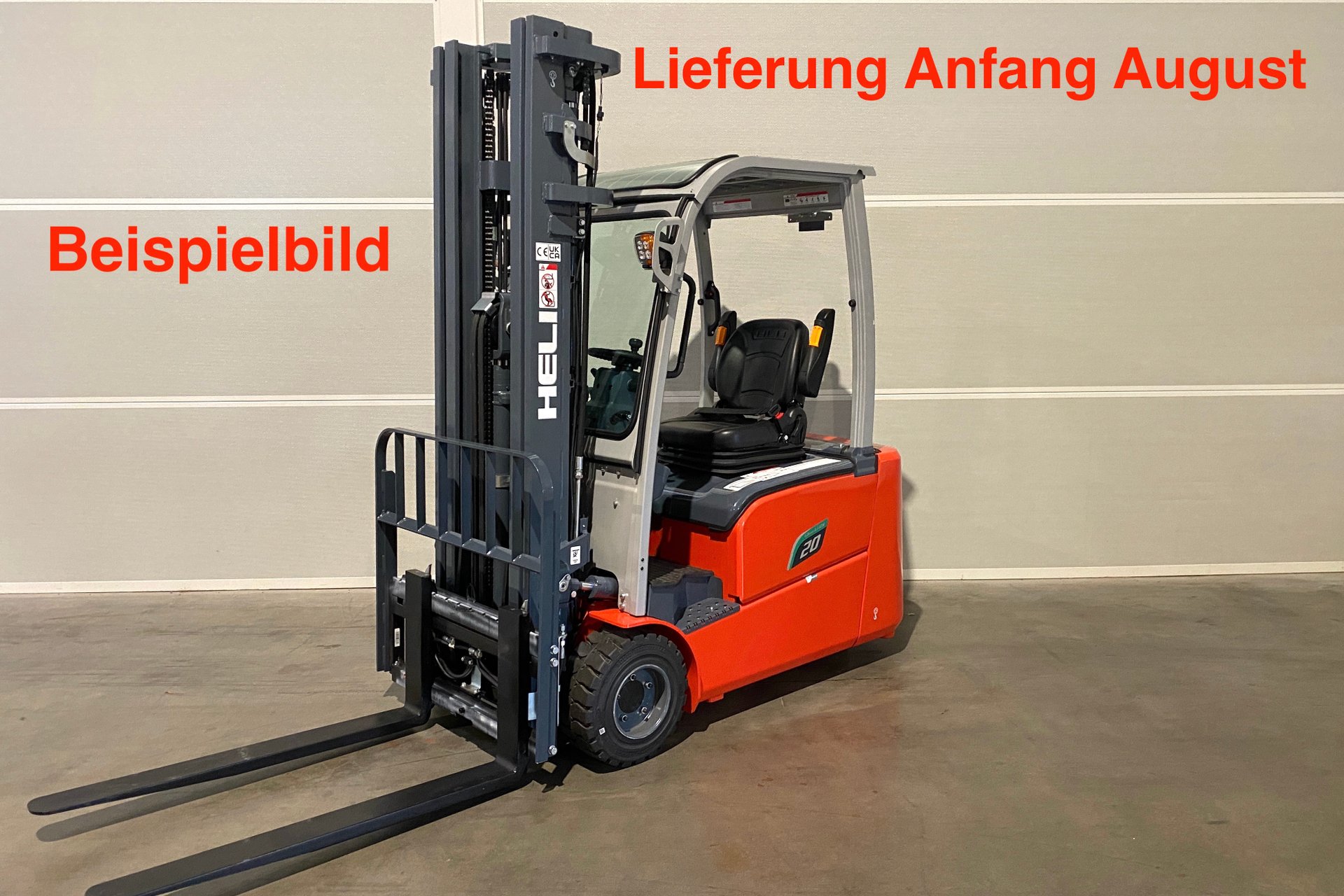 Gabelstapler Gebraucht kaufen – Heli CPD20SQ-A6LIG3-S mit Elektro in Deutschland
