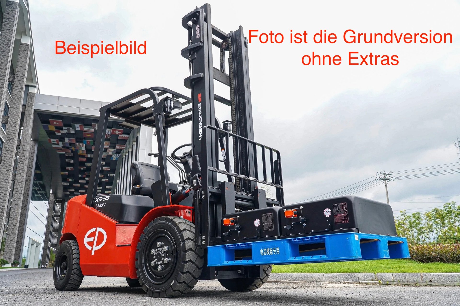 Gabelstapler Gebraucht kaufen – EP EFL352X5 HD mit Elektro in Österreich