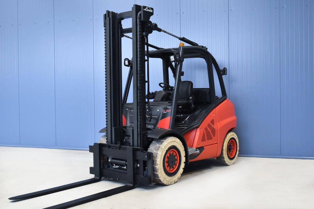 Gabelstapler Gebraucht kaufen – Linde H50D mit Diesel in Schweiz