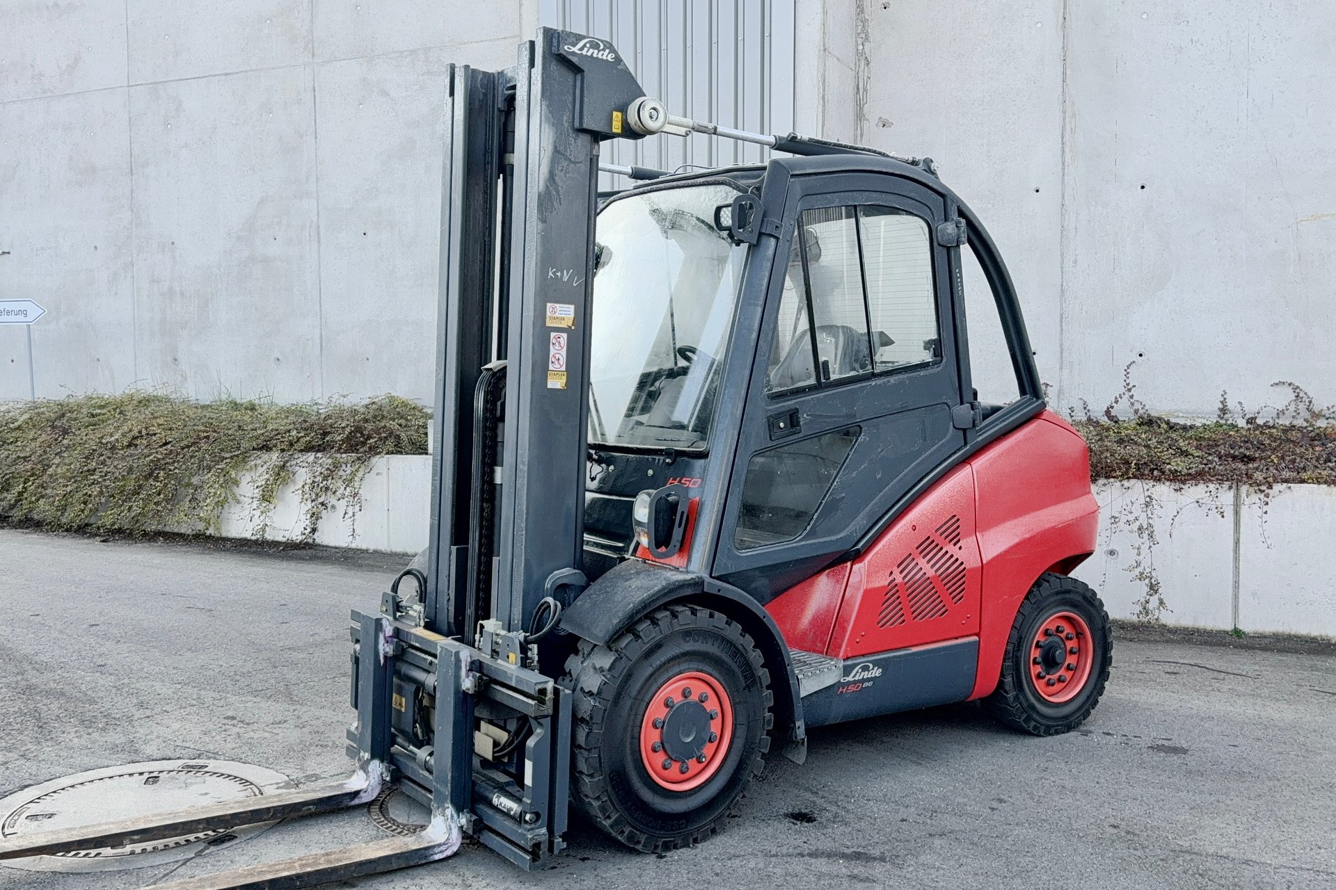 Gabelstapler Gebraucht kaufen – Linde H50D-02 mit Diesel in Österreich
