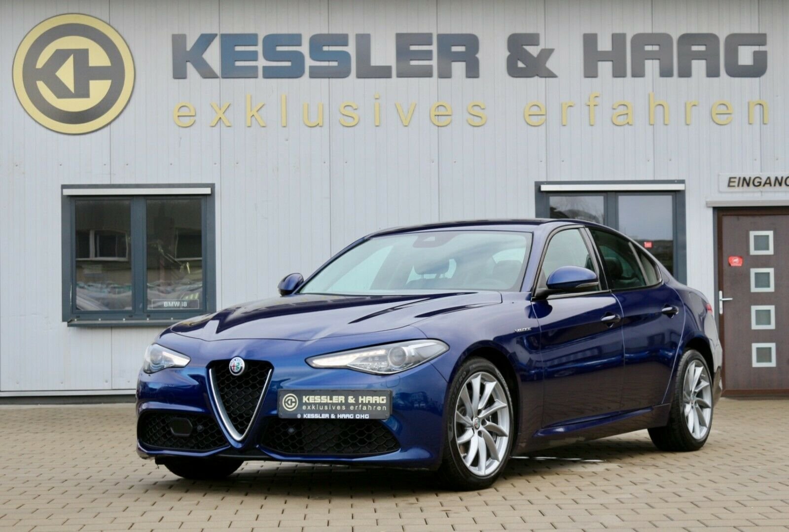 Alfa Romeo Giulia 2.2dAT8-Q4 Veloce#H&K#KEY-GO#DEUTSCH#1HD#