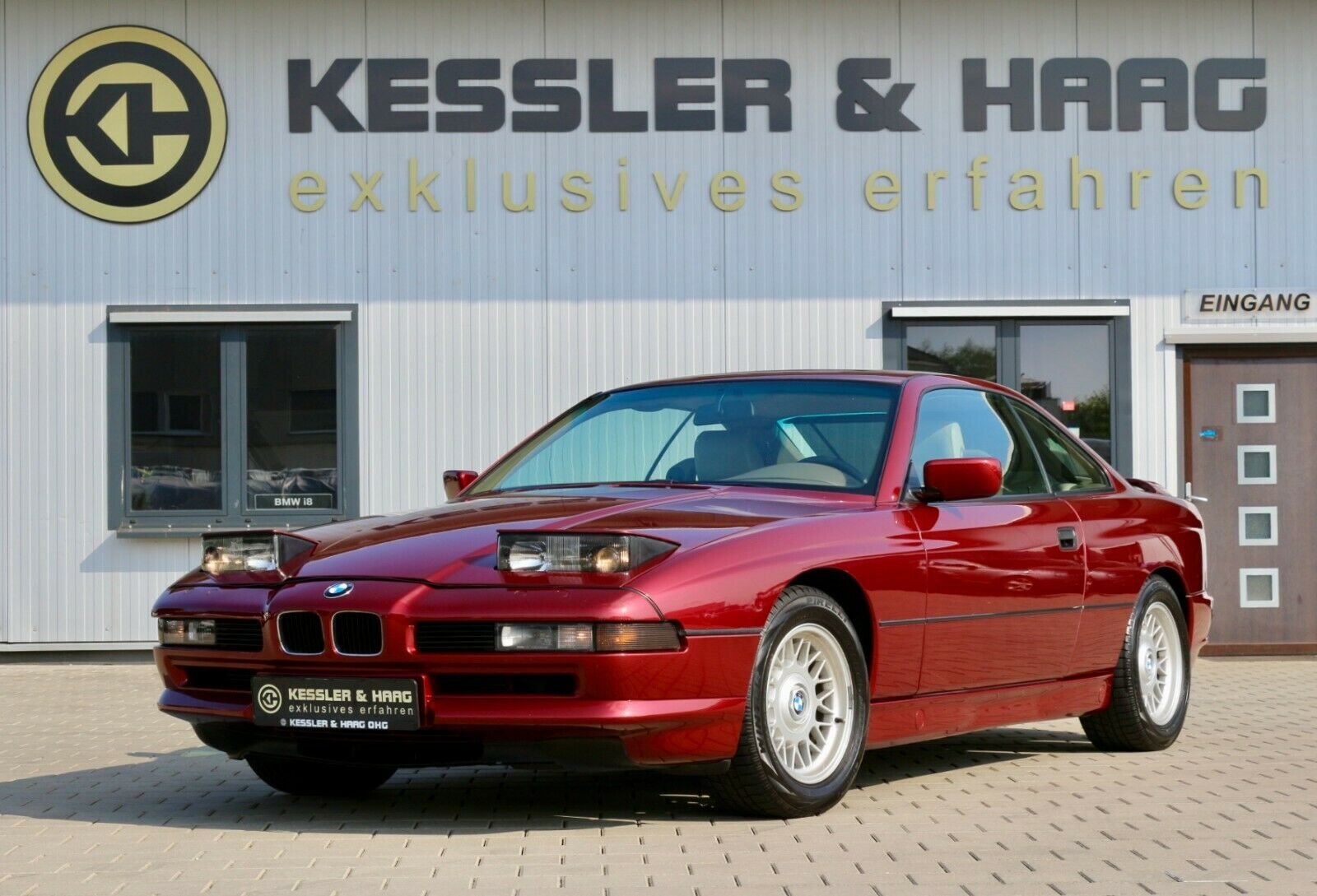 BMW 850 i ORIGINAL+Top Zustand+CH FHZ+SERVICEHEFT