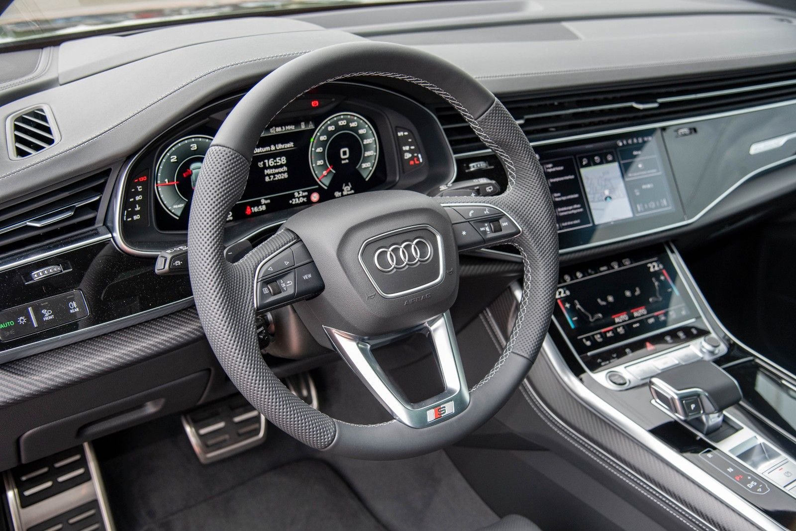 Audi Q8 50TDI*S-LINE*MATRIX*AIRM*B&O*HUD*STHZ*23"* – Bild 9
