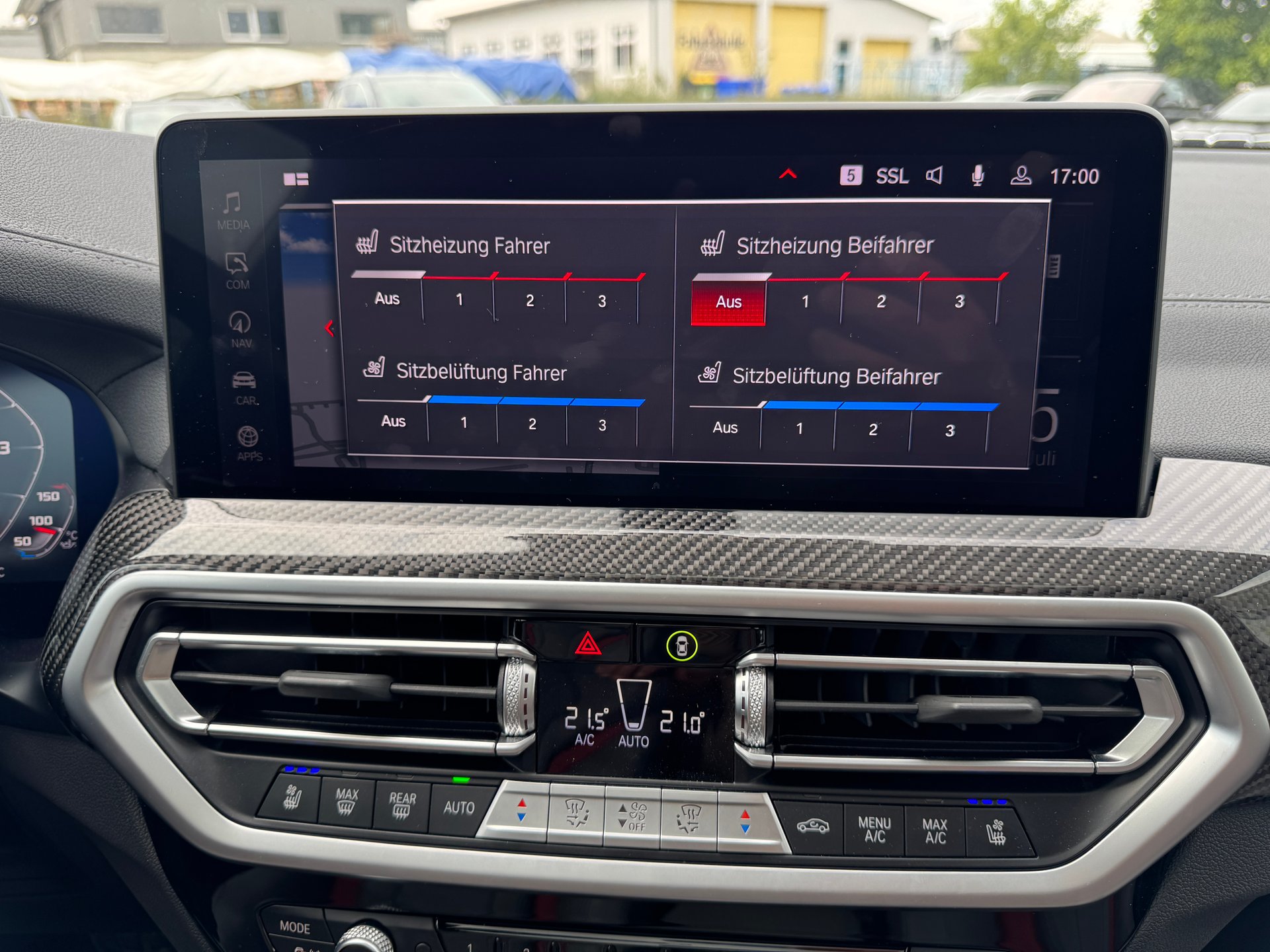 BMW X3 M Competition/ Laser/Pano/Sitzklima/1Hand – Bild 20