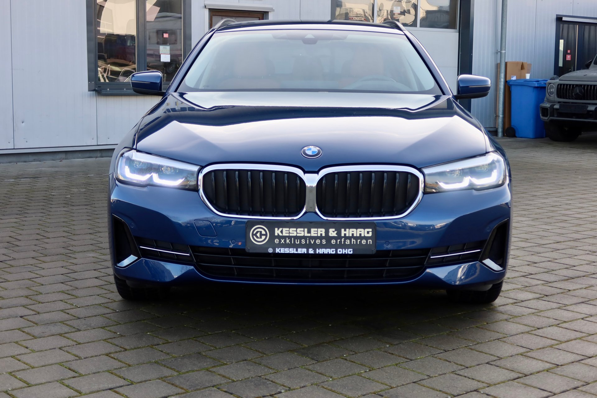 BMW 520d T Aut | HUD | Standhzg | Leder beige | 1.Hd HU neu – Bild 3