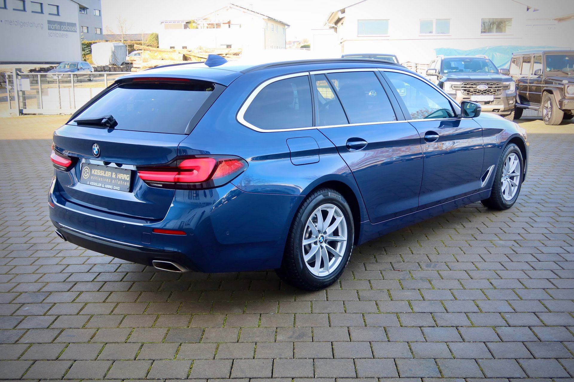BMW 520d T Aut | HUD | Standhzg | Leder beige | 1.Hd HU neu – Bild 6