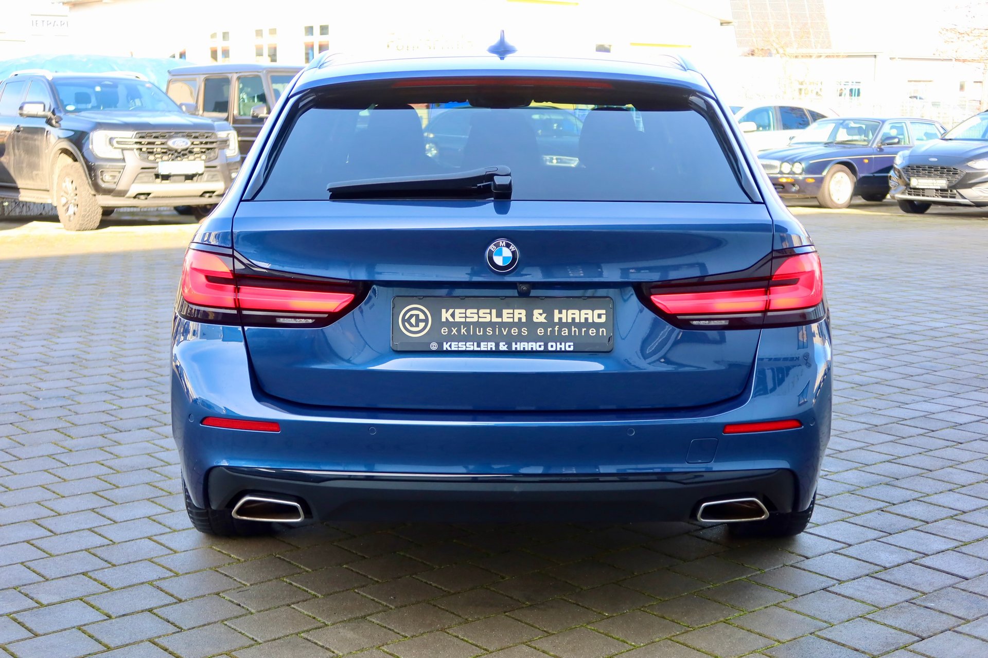 BMW 520d T Aut | HUD | Standhzg | Leder beige | 1.Hd HU neu – Bild 7