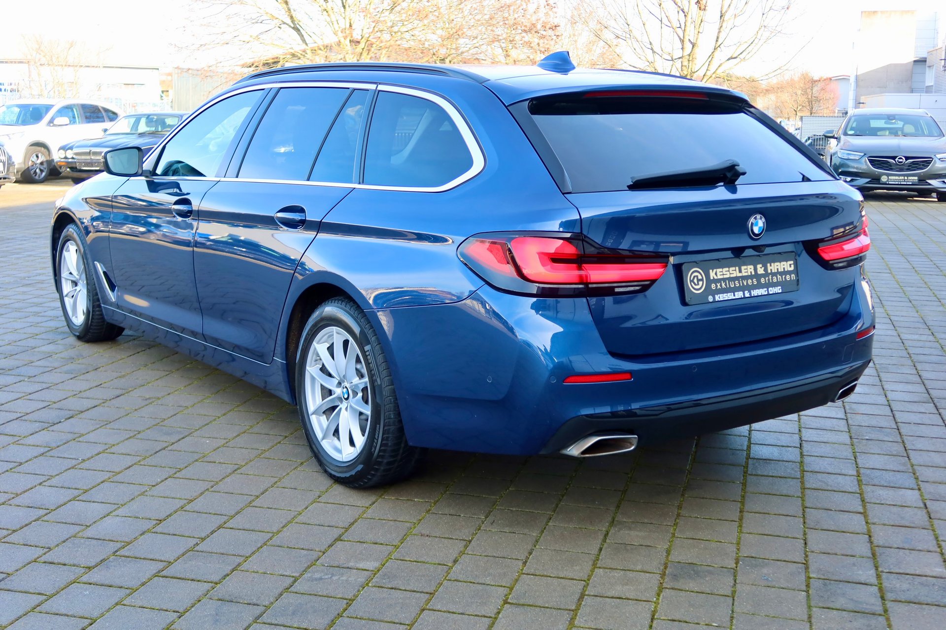 BMW 520d T Aut | HUD | Standhzg | Leder beige | 1.Hd HU neu – Bild 8