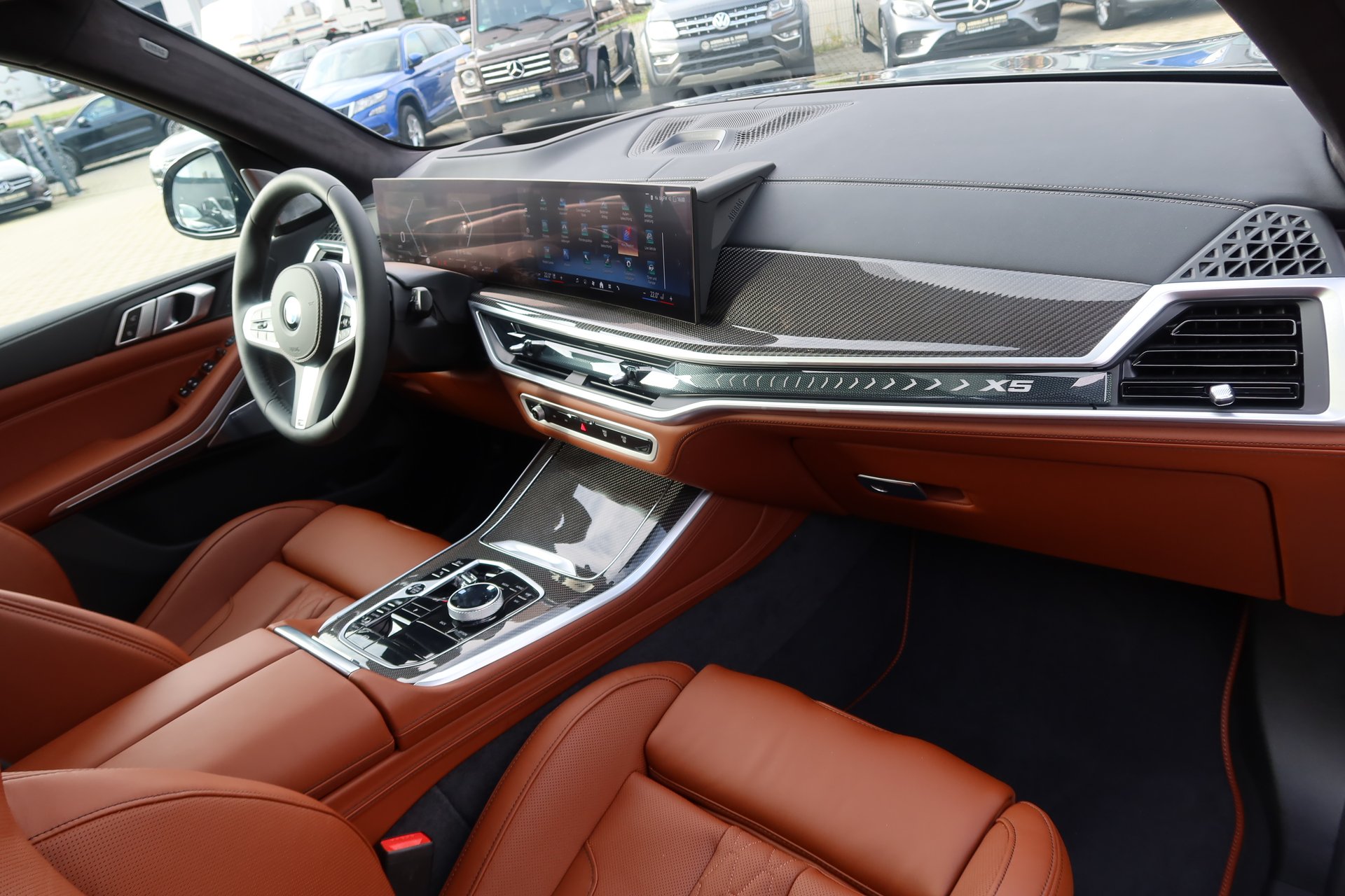 BMW X5 40d xDrive M-Sport#FULL#B&W#SKY#CARBON#ADAPTIV# – Bild 9