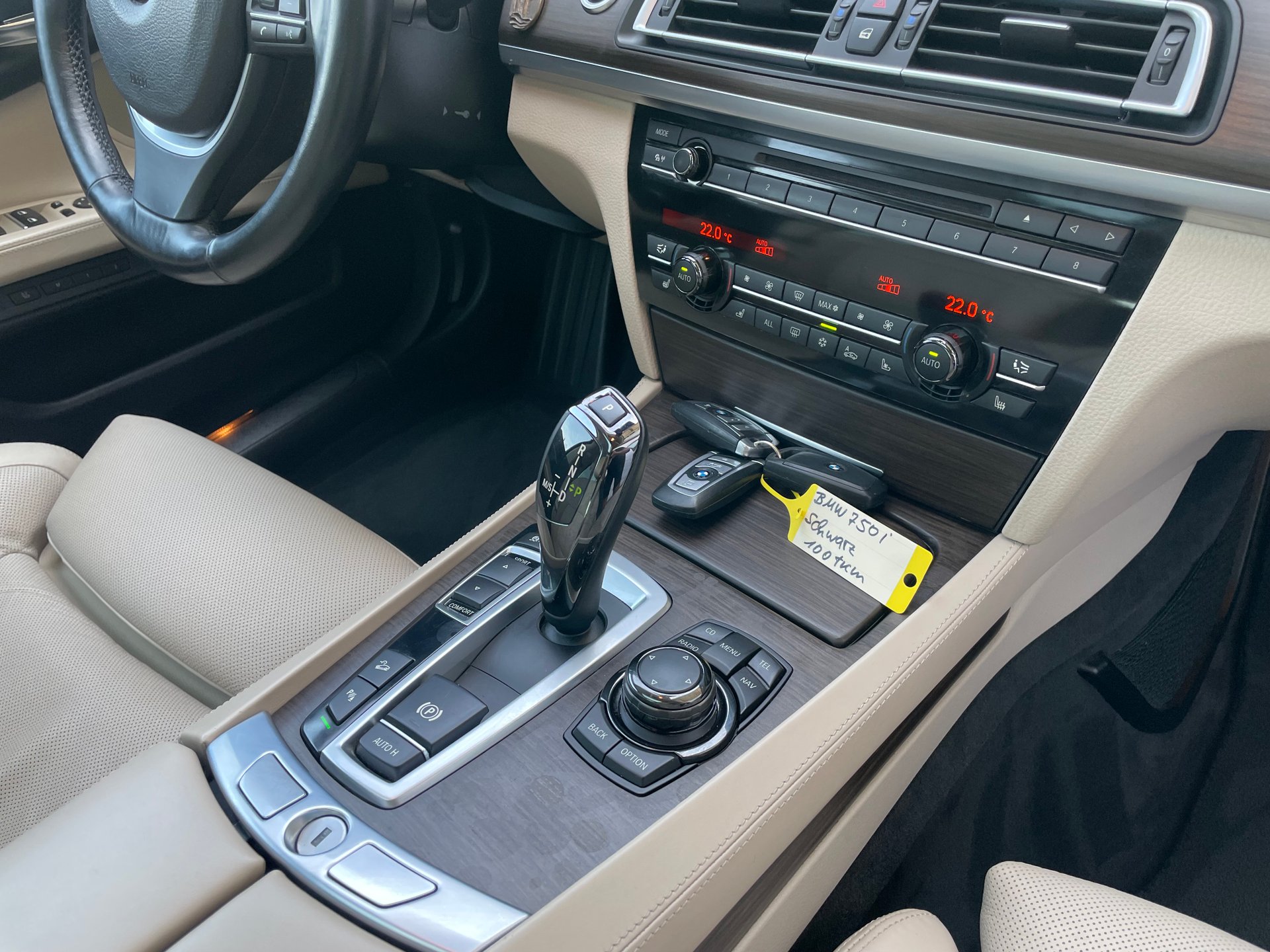 BMW 750Li xDrive StandH/TV im Fond/4xSitzklima/Voll – Bild 16