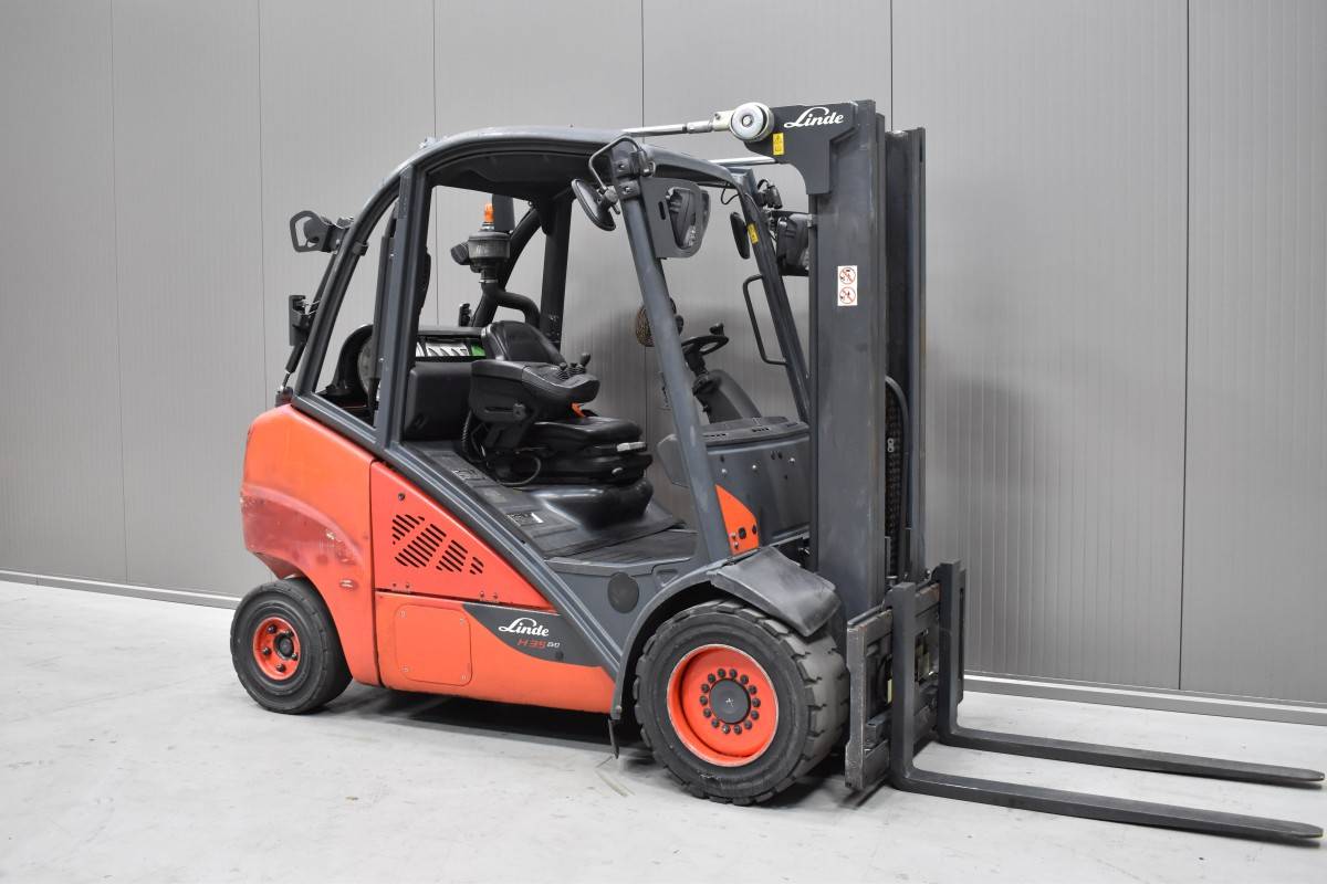 Gabelstapler Gebraucht kaufen – Linde H 35 T mit Gas in Deutschland