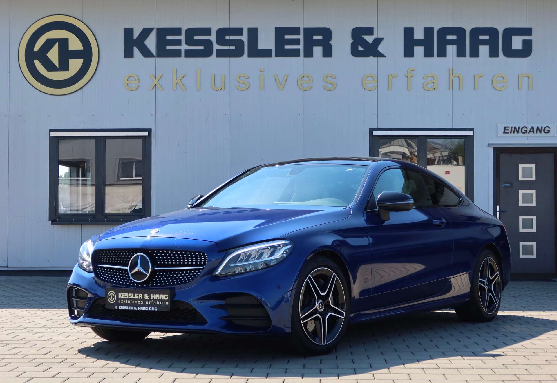 2019 Mercedes-Benz C 300 d/AMG-Line/ PANO/Key-Go/LED/1Hand