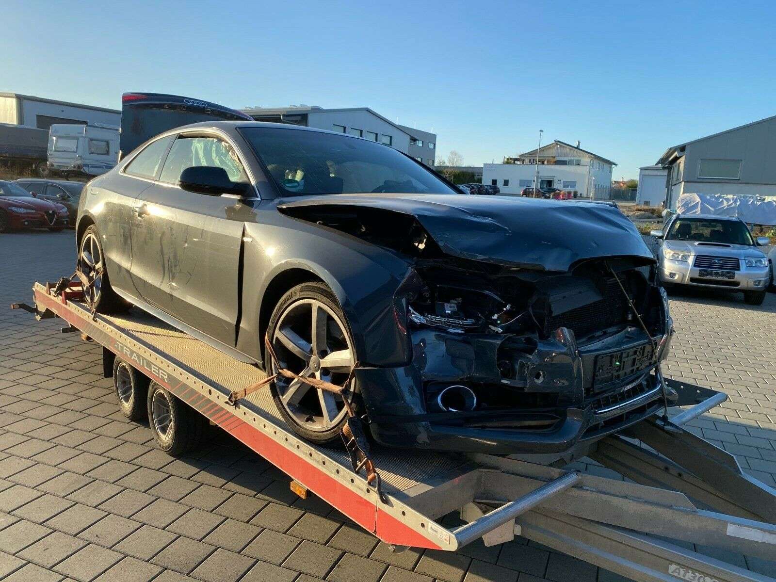 Audi A5 Coupe 2.0 TFSI quattro S-line Motor lauft
