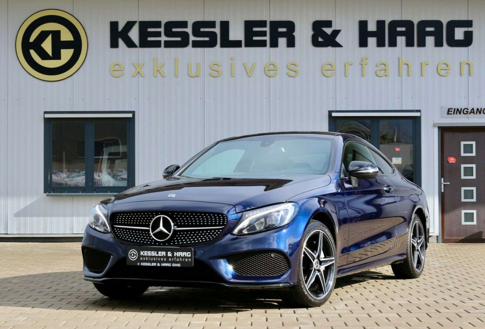 Mercedes-Benz C 200 Coupe 4Matic+AMG-Line+Kamera+Pano+LED