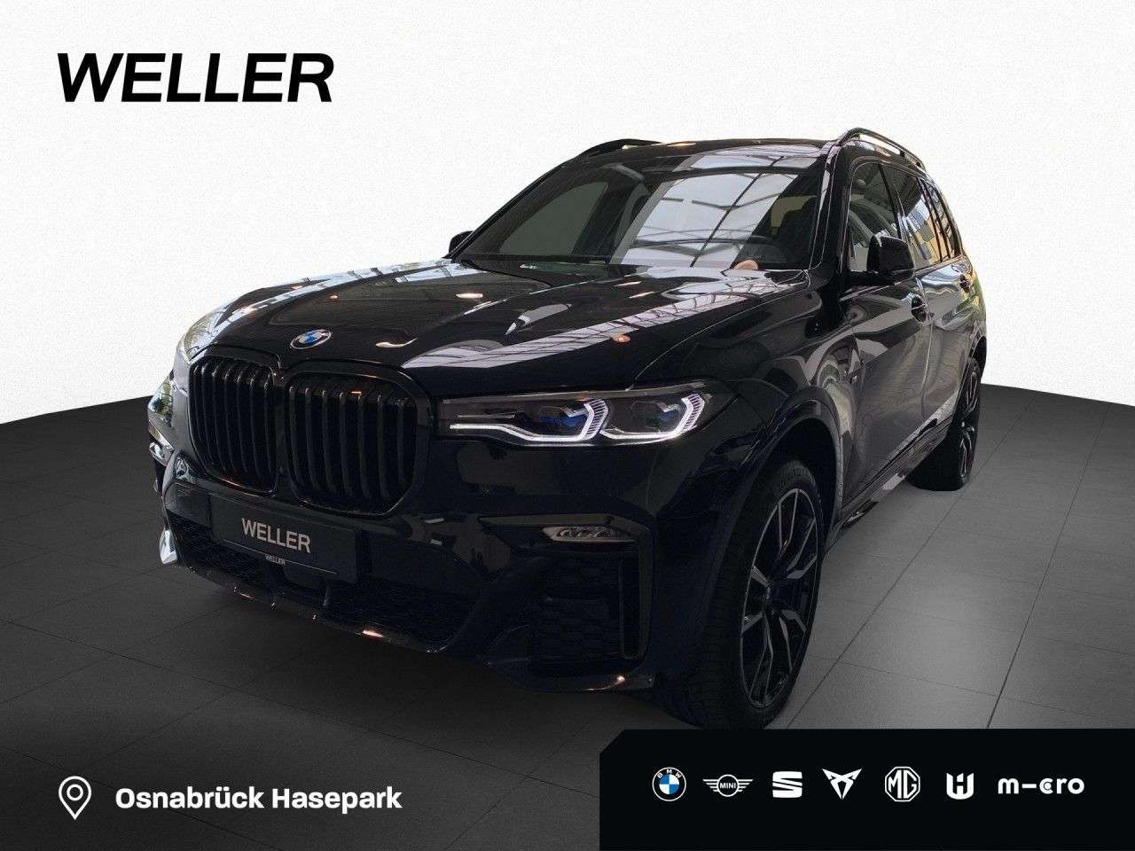 BMW X7 40d xDr M Sport AHK,SkyL,Laser,H/K,StHzg,22"