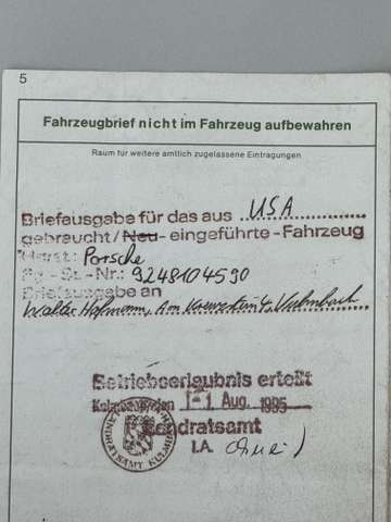 Porsche 924 /Umbau F.Hofmann/BBS Felgen/HGutachten – image 21