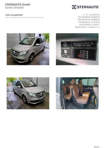 Mercedes-Benz V 300 d AVANTGARDE EDITION 4MATIC lang – Bild 13